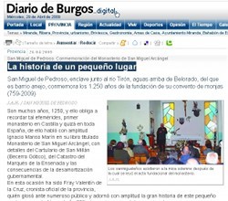 En el Diario de Burgos